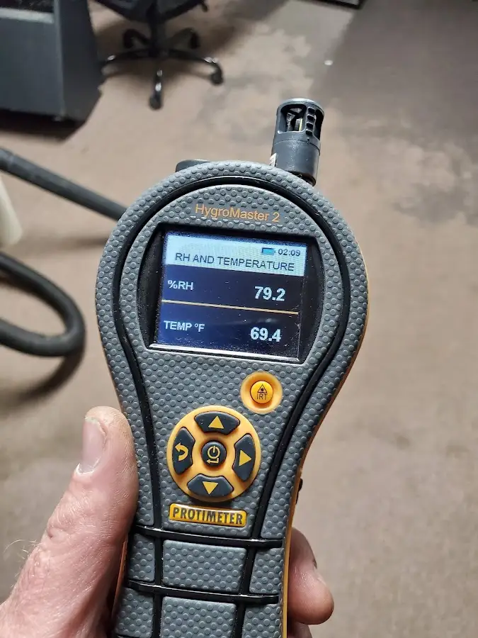 Moisture meter humidity assessment for Mold Remediation & Removal in Cherry Hills Village